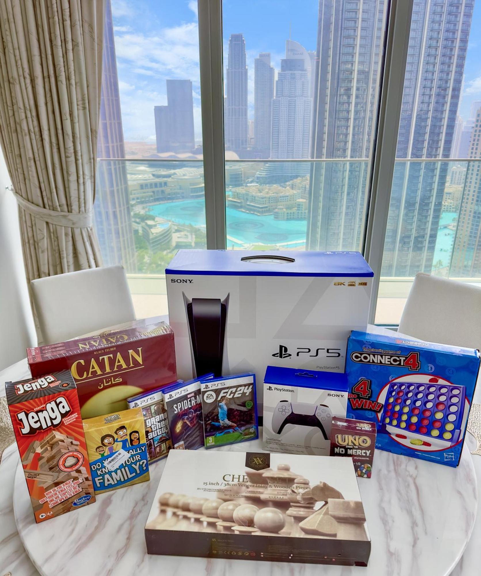 Incredible View - Fountain Show - 4br - Ps5 And Games Appartement Dubaï