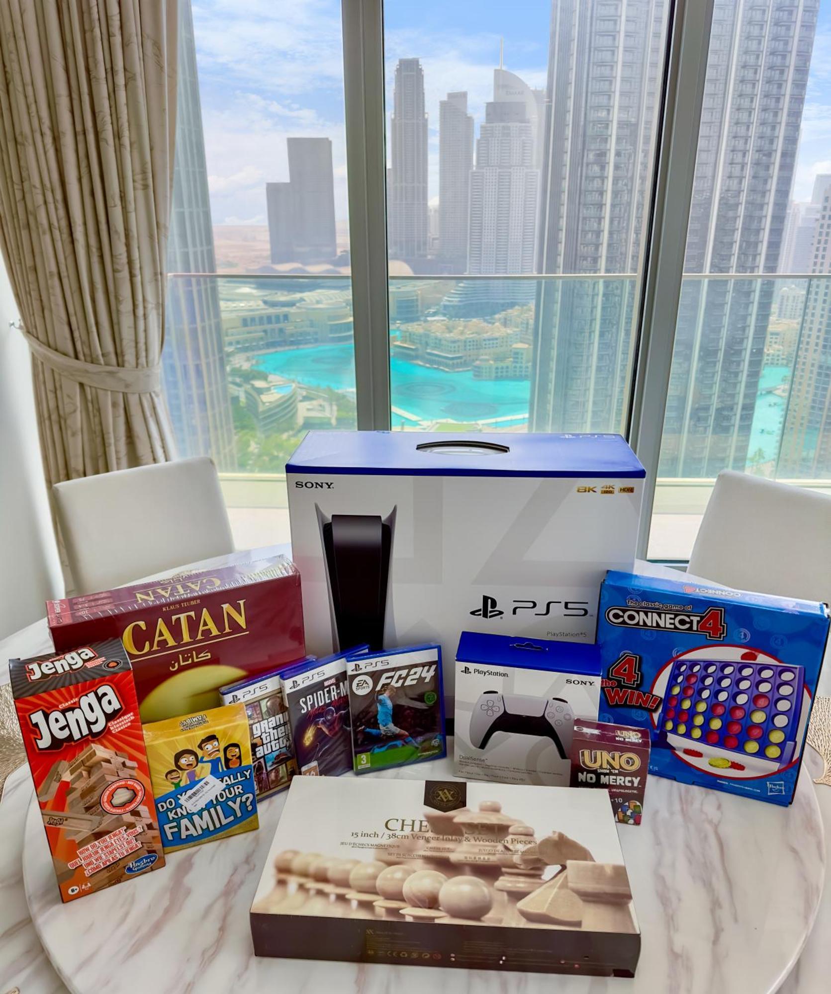 Incredible View - Fountain Show - 4br - Ps5 And Games Appartement Dubaï